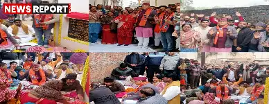 वाराणसी: रामनगर में ₹40 लाख के सड़क व ड्रेनेज कार्यों का विधायक सौरभ श्रीवास्तव ने किया शुभारंभ