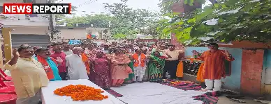 वाराणसी: विधायक सौरभ श्रीवास्तव ने ₹34 लाख की सड़क-ड्रेनेज परियोजना का किया शिलान्यास