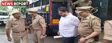 गाजीपुर: मुख्तार अंसारी के बेटे उमर अंसारी को पुलिस ने किया कोर्ट में पेश
