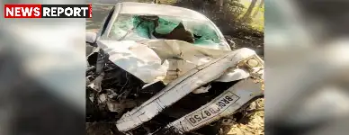 बलिया में भीषण सड़क हादसा, काशी दर्शन जा रहे दो की मौत, पांच गंभीर घायल