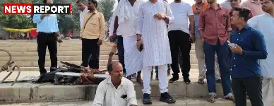 वाराणसी: रामनगर में छठ घाटों का  विधायक सौरभ श्रीवास्तव ने किया निरीक्षण, अधिकारियों को दिए दिशा-निर्देश