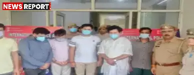 नोएडा पुलिस ने सेक्टर-70 में फर्जी अंतर्राष्ट्रीय पुलिस ब्यूरो का खुलासा किया, छह सदस्य गिरफ्तार किए गए और नकली दस्तावेज बरामद हुए।