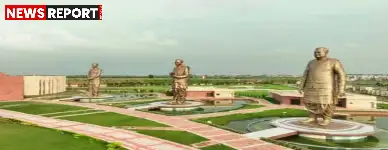 लखनऊ में पीएम मोदी आज राष्ट्र प्रेरणा स्थल का उद्घाटन करेंगे, तीन महान नेताओं की 65 फीट प्रतिमाओं का अनावरण होगा।