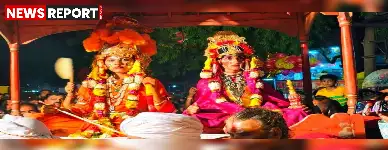 रामनगर रामलीला में जनकपुर से राम-सीता और चारों भाइयों की विदाई ने दर्शकों को भावुक किया, अयोध्या में भव्य स्वागत हुआ।