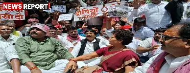 वाराणसी: कुणाल हत्याकांड पर सपा का प्रदर्शन, पुलिस पर आरोपियों को बचाने का लगाया आरोप