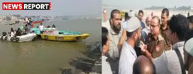 वाराणसी में स्कूल से लौटते समय गंगा में नहाने गए दो किशोर डोमरी घाट पर डूबे, तीसरे साथी की चीखों से गूंजा पूरा इलाका।