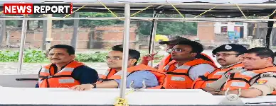 वाराणसी प्रशासन ने गंगा-वरुणा के बढ़ते जलस्तर पर सुरक्षा व निगरानी सख्त की, पुलिस-डीएम ने बाढ़ प्रभावित क्षेत्रों का निरीक्षण कर दिशा-निर्देश दिए।