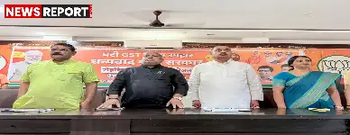 वाराणसी के रोहनिया में भाजपा ने जीएसटी 2.0 संशोधन पर सम्मेलन कर इसे ऐतिहासिक व जनहितकारी बताया।