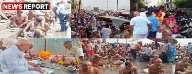 वाराणसी में सर्व पितृ अमावस्या पर लाखों श्रद्धालुओं ने गंगा तट पर पितरों का तर्पण-पिंडदान कर मोक्ष की कामना की।
