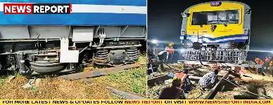 वाराणसी के हरदत्तपुर में ओएचई लाइन जांच के लिए निकला रेलवे का टावर वैगन पटरी से उतर गया, लूप लाइन पर होने से बड़ा हादसा टल गया।