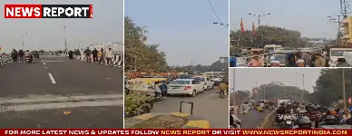 वाराणसी: कज्जाकपुरा फ्लाईओवर ने बढ़ाई जाम की समस्या, संकरे उतार से वाहन फंसे