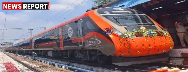 वाराणसी: मेरठ के लिए वंदेभारत एक्सप्रेस का शुभारंभ, यात्रियों को मिली बड़ी सौगात