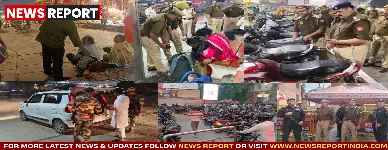 दिल्ली में हुए बम धमाके के बाद वाराणसी में हाई अलर्ट जारी हुआ, एयरपोर्ट पर कड़ी सुरक्षा की गई जबकि धार्मिक स्थलों पर सामान्य चौकसी दिखी।