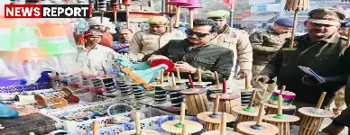 वाराणसी पुलिस ने मकर संक्रांति से पहले जानलेवा चाइनीज मांझे पर बड़ी कार्रवाई की, 6 गिरफ्तार, 202 किलो मांझा जब्त हुआ।