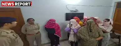 वाराणसी: पेइंग गेस्ट हाउस में देह व्यापार का खुलासा, आठ महिला समेत 13 हिरासत में