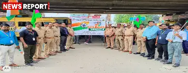 वाराणसी: राजातालाब-वीपीएस छात्रों ने निकाली हर घर तिरंगा यात्रा, पुलिस प्रशासन का मिला सहयोग