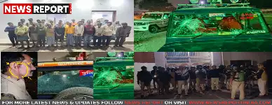 वाराणसी: रामनगर में पुलिस पर ग्रामीणों का पथराव, आठ घायल, 37 गिरफ्तार