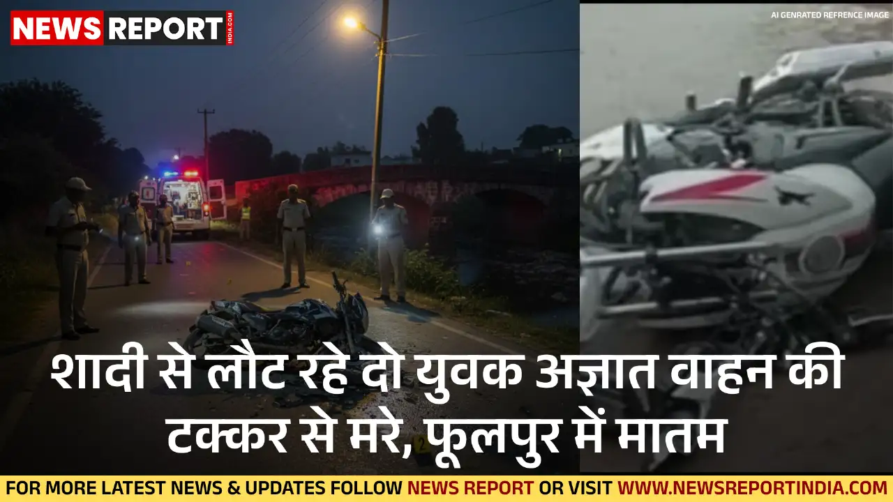 ACCIDENT : वाराणसी-जौनपुर मार्ग पर दर्दनाक बाइक एक्सीडेंट, दो युवकों की दुर्घटना में हुई मौत