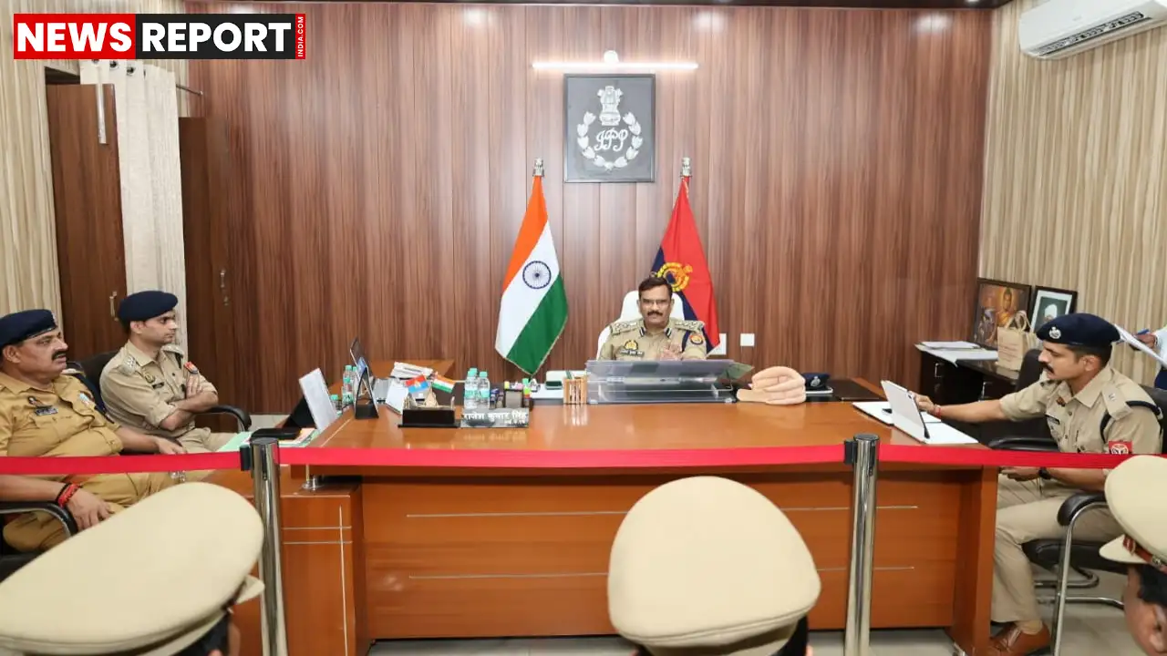 वाराणसी: अपर पुलिस आयुक्त ने ली बैठक, अपराध नियंत्रण पर दिए कड़े निर्देश वाराणसी: अपर पुलिस आयुक्त ने ली बैठक, अपराध नियंत्रण पर दिए कड़े निर्देश