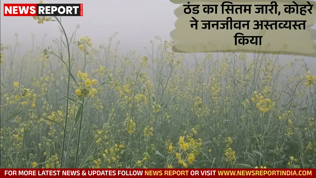 वाराणसी सहित पूर्वांचल में शनिवार को घना कोहरा व भीषण गलन छाई रही, जिससे जनजीवन प्रभावित हुआ और दृश्यता में कमी आई।