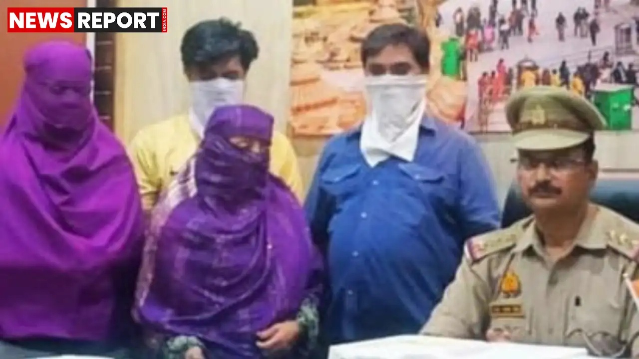 वाराणसी में आभूषण कारीगर की मौत के मामले में पुलिस ने सूदखोर संतोष सेठ और परिवार के चार सदस्यों को 90 लाख रुपये के सामान के साथ गिरफ्तार कर जेल भेजा।