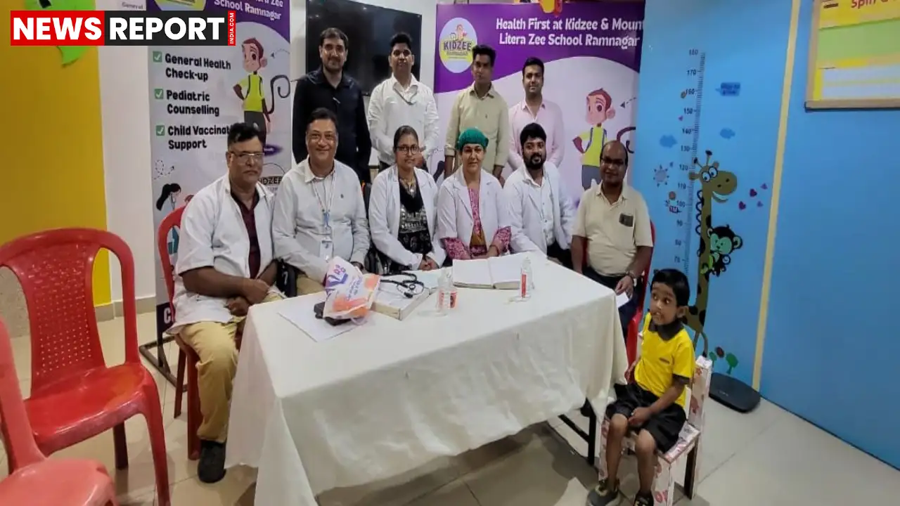 वाराणसी के किड्ज़ी स्कूल में नि:शुल्क स्वास्थ्य शिविर का आयोजन किया गया, जिसमें सैकड़ों लोगों ने स्वास्थ्य जांच कराई और टीकाकरण सेवाओं का लाभ उठाया, डॉक्टरों ने स्वस्थ जीवन के लिए सुझाव दिए।