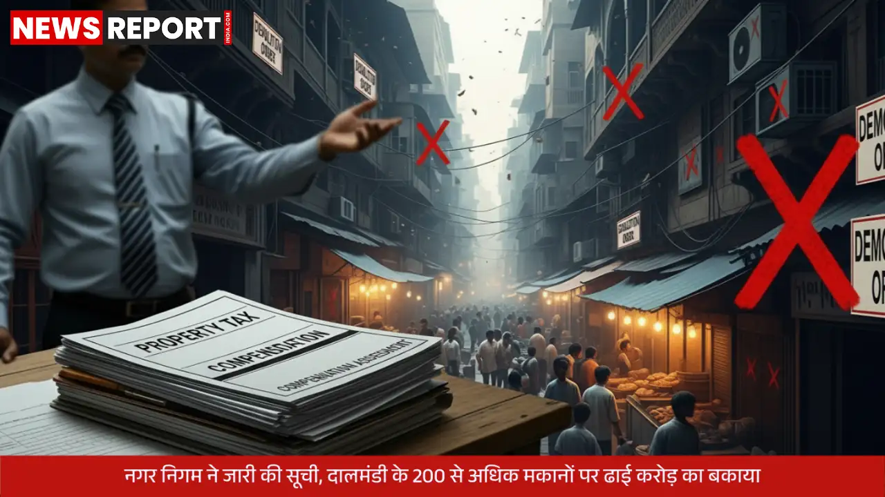 वाराणसी: दालमंडी चौड़ीकरण में नगर निगम की शर्त, मुआवजे से पहले बकाया टैक्स वसूली की मांग वाराणसी: दालमंडी चौड़ीकरण में नगर निगम की शर्त, मुआवजे से पहले बकाया टैक्स वसूली की मांग