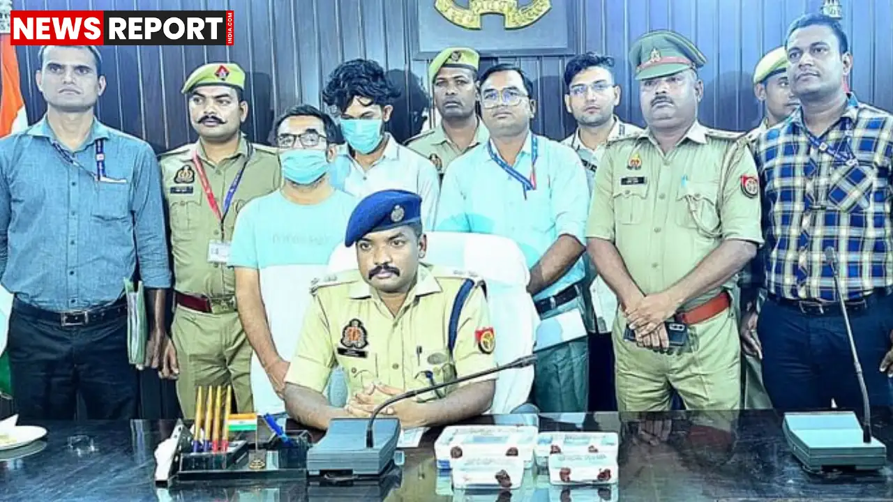 वाराणसी में साइबर क्राइम टीम ने फर्जी वेबसाइट के माध्यम से निवेशकों से 7.11 लाख की ठगी करने वाले दो आरोपियों को मध्य प्रदेश से पकड़ा है।