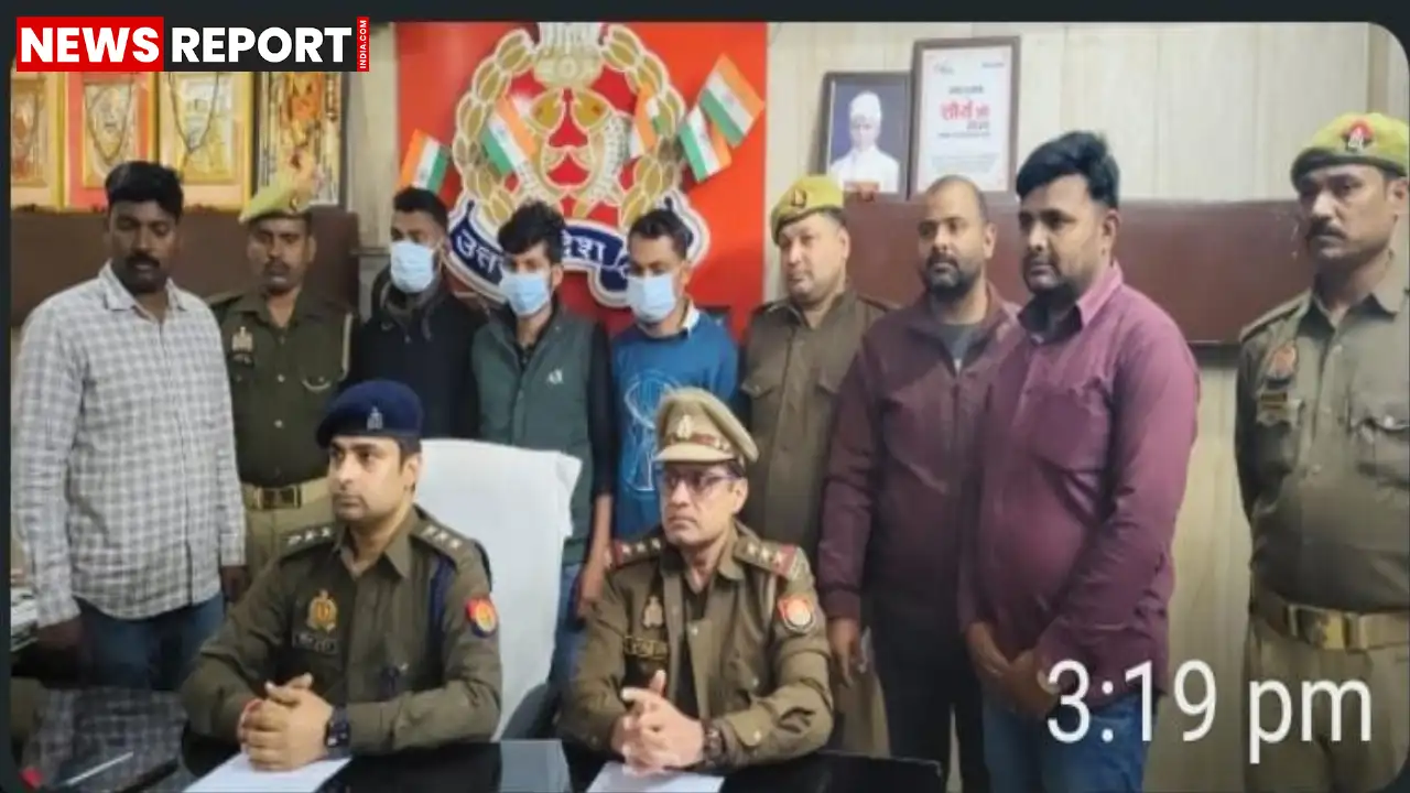 वाराणसी पुलिस ने अंतर्राज्यीय गौ तस्करी गिरोह का पर्दाफाश करते हुए सरगना समेत तीन तस्करों को गिरफ्तार किया है, चार गौवंश व दो वाहन बरामद हुए।