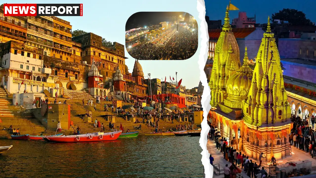 वाराणसी: श्री काशी विश्वनाथ धाम से बदल रहा पर्यटन का नक्शा, रिकॉर्ड संख्या में पर्यटक वाराणसी: श्री काशी विश्वनाथ धाम से बदल रहा पर्यटन का नक्शा, रिकॉर्ड संख्या में पर्यटक