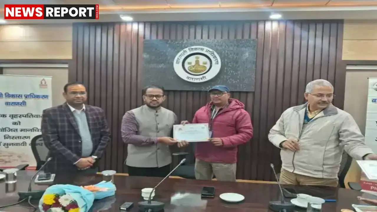 वीडीए ने दिसंबर में ऑनलाइन मानचित्र स्वीकृति में रिकॉर्ड बनाने वाले अधिकारियों और कर्मचारियों को सम्मानित कर नई कार्यसंस्कृति का प्रदर्शन किया।