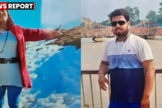 आगरा में HR मैनेजर मिंकी शर्मा हत्याकांड की जांच करती पुलिस