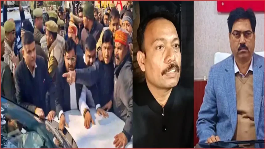 bareilly city magistrate alankar agnihotri suspended sent lucknow 1769597862