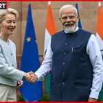 गणतंत्र दिवस पर भारत दौरे में उर्सुला वॉन डेर लेयन और पीएम नरेंद्र मोदी की मुलाकात