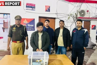 वाराणसी पुलिस द्वारा पकड़े गए जीएसटी घोटाले के मास्टरमाइंड की गिरफ्तारी