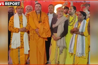 प्रयागराज माघ मेला में शंकराचार्य अविमुक्तेश्वरानंद के समर्थन में संत समाज की बैठक