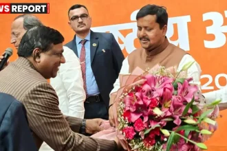 नितिन नबीन के भाजपा राष्ट्रीय अध्यक्ष बनने पर बरेली में कार्यकर्ताओं ने मिठाई बांटकर जश्न मनाया