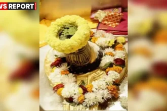 गणतंत्र दिवस पर काशी विश्वनाथ धाम में बाबा विश्वनाथ का तिरंगा श्रृंगार