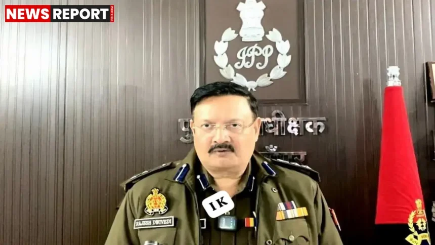 शाहजहांपुर पुलिस अधीक्षक राजेश द्विवेदी द्वारा वायरल ऑडियो मामले में दो सिपाहियों के तबादले की कार्रवाई