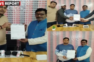 वाराणसी में न्यूज रिपोर्ट के जिला ब्यूरो चीफ बने तपेश्वर प्रसाद