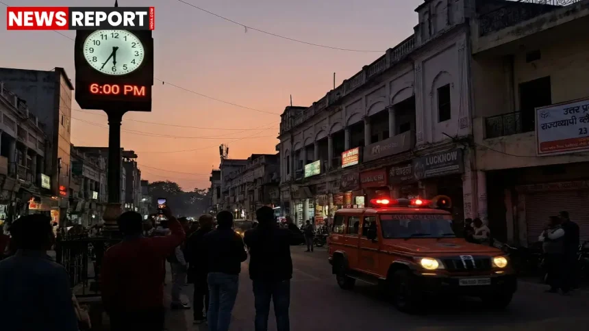 उत्तर प्रदेश में 23 जनवरी को 75 जिलों में ब्लैकआउट मॉक ड्रिल के दौरान चेतावनी सायरन