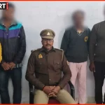 वाराणसी भेलूपुर में ऑनलाइन जुआ मामले में गिरफ्तार आरोपी और बरामद मोबाइल-नकदी