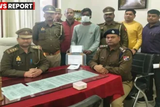 वाराणसी कैंट स्टेशन पर जीआरपी-आरपीएफ की संयुक्त कार्रवाई में 14 चोरी के मोबाइल के साथ गिरफ्तार आरोपी