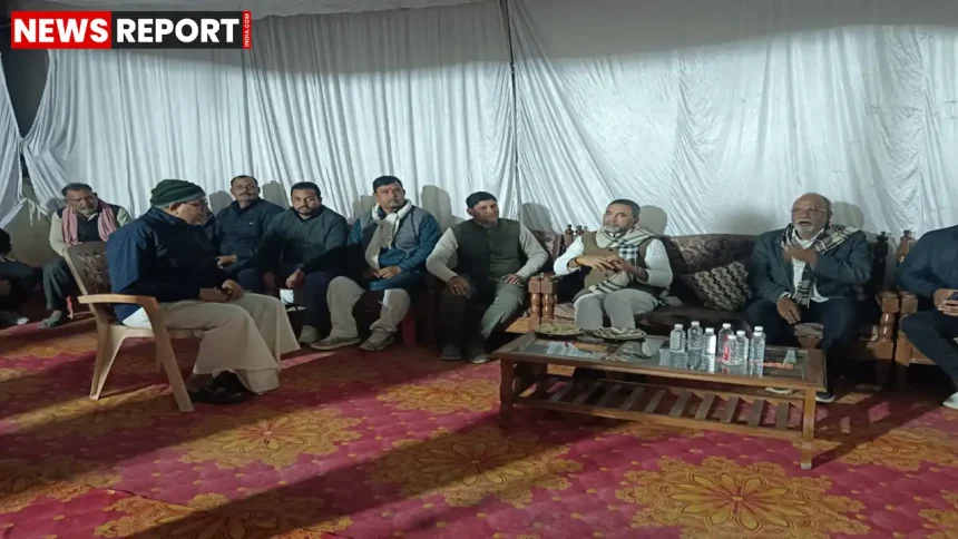 वाराणसी के ककरहिया गांव में रामजीत सिंह के निधन पर पूर्व MLC बृजेश सिंह ने श्रद्धांजलि दी