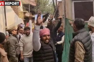 वाराणसी मणिकर्णिका घाट पर अहिल्याबाई होल्कर मूर्ति विवाद के बाद पुलिस तैनाती