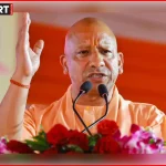 सीएम योगी आदित्यनाथ गोरखपुर में बरगदवा रेल ओवरब्रिज और खजांची फ्लाईओवर का लोकार्पण करते हुए