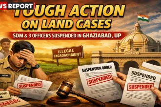 गाजियाबाद एसडीएम विराग पांडे और अन्य अधिकारियों का निलंबन