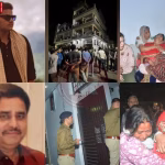 लखनऊ के आशियाना में हत्या स्थल पर पुलिस और फोरेंसिक टीम, एक ड्रम के पास