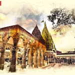 महाशिवरात्रि पर काशी विश्वनाथ मंदिर में यूपीआई क्यूआर कोड स्कैन करते श्रद्धालु