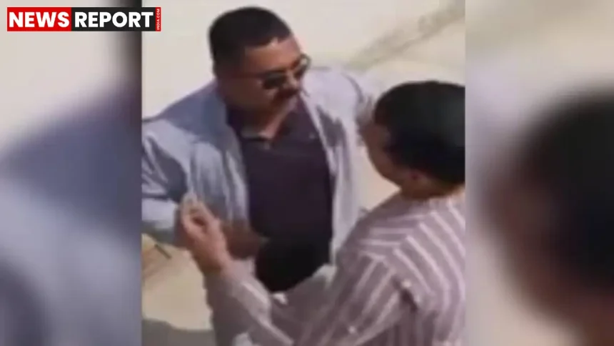 मऊ रेलवे स्टेशन पर पार्सल अधीक्षक और आरपीएफ जवान के बीच बहस